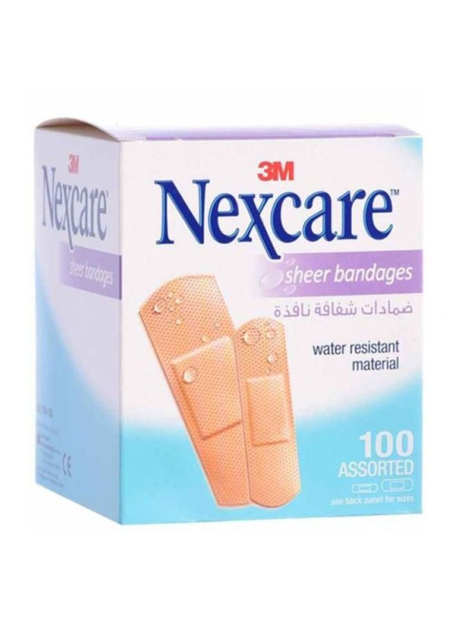 3M 100-Piece Sheer Bandages - Image 2