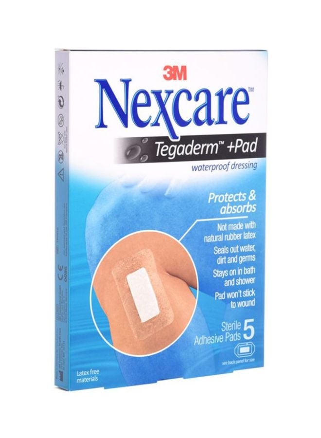 3M 5-Piece Tegaderm+Pad Waterproof Dressing - Image 3