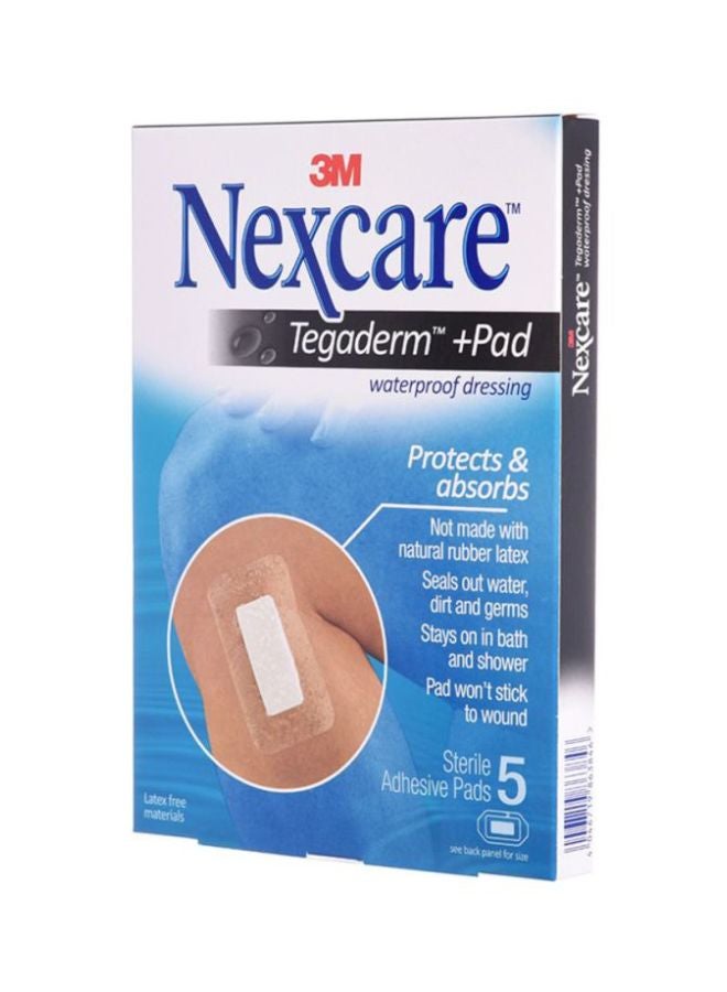 3M 5-Piece Tegaderm+Pad Waterproof Dressing - Image 4