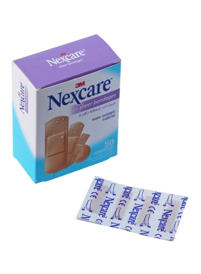 3M 50-Piece Sheer Bandages - Image 5