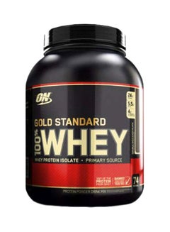 Optimum Nutrition Gold Standard 100 Percent Whey Protein Isolate - Double Rich Chocolate - 2.27 Kilogram  - Image 1