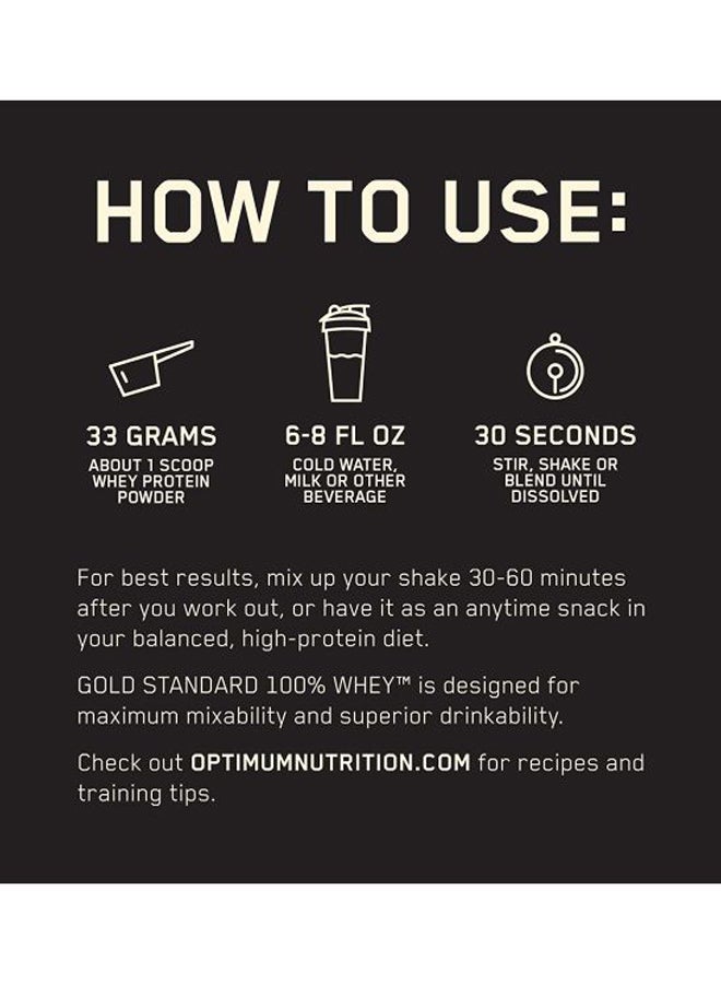 Optimum Nutrition - Gold Standard Whey Isolate Protein - Chocolate Peanut Butter - 907 Gram - Image 1