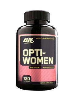 Optimum Nutrition Opti-Women Dietary Supplement - 120 Capsules  - Image 1