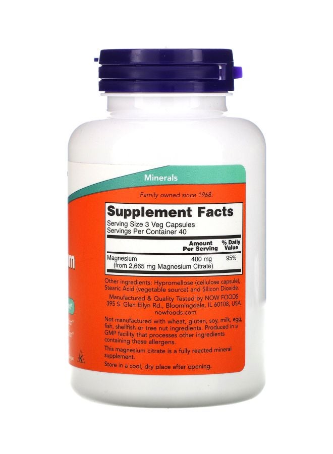 Magnesium Citrate - 120 Veg Capsules - v1615231535/N32476374A_2