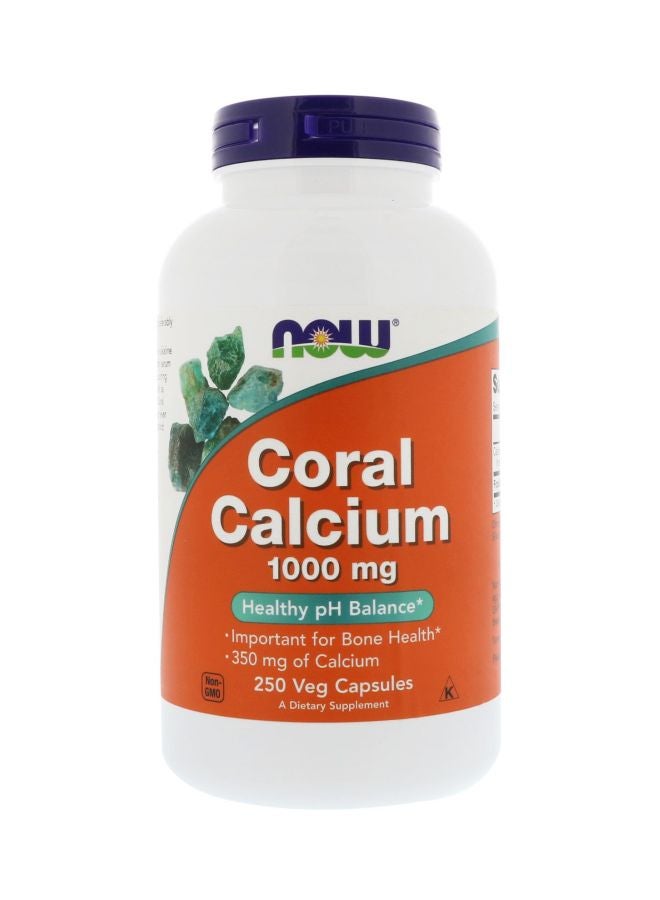 Coral Calcium Dietary Supplement 1000 mg - 250 Veg Capsules - v1615231538/N34209734A_1