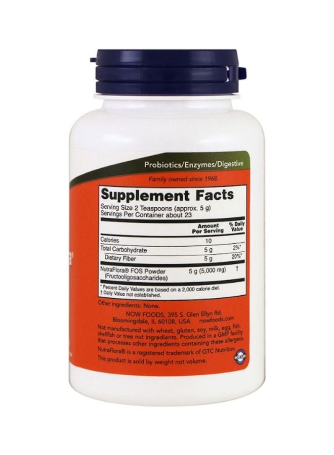 Now Foods NutraFlora FOS Pure Powder - Image 2