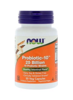 Probiotic-10 25 Billion  50 Veg Capsules - v1615231558/N32418589A_1