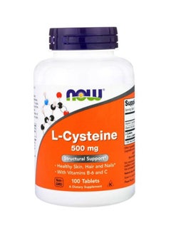L-Cysteine Dietary Supplement 500mg - 100 Tablets