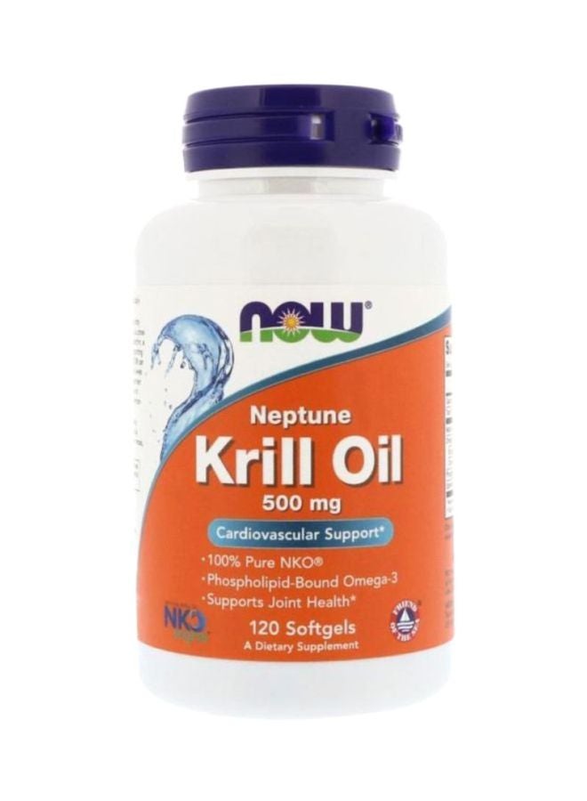 Now Foods Neptune Krill Oil 500 Mg Dietary Supplement - 120 Softgels  - Image 1