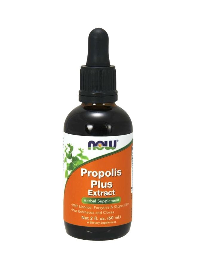 Now Foods - Propolis Plus Extract Herbal Supplement 2 Fl Oz (59 Ml) - Image 1
