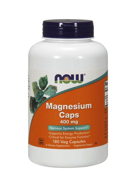 Magnesium 400 mg 180 Capsules