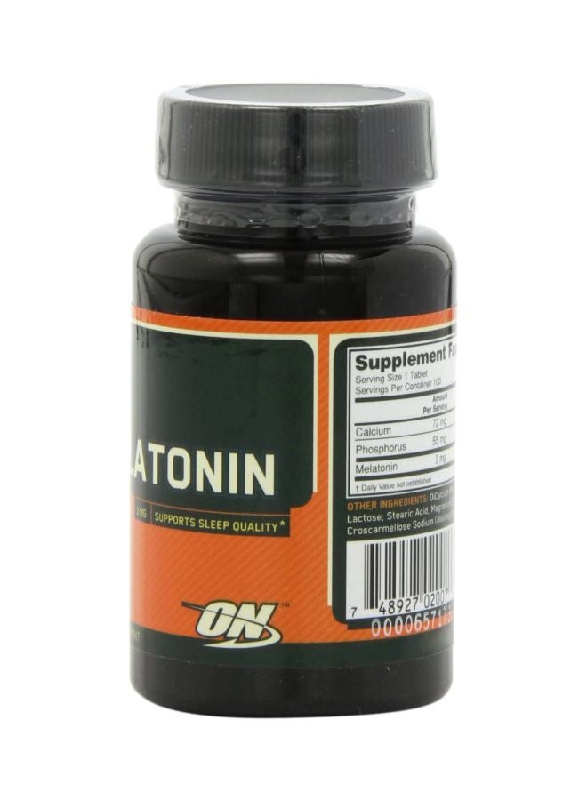 Optimum Nutrition - Melatonin - 100 Tablets - Image 1