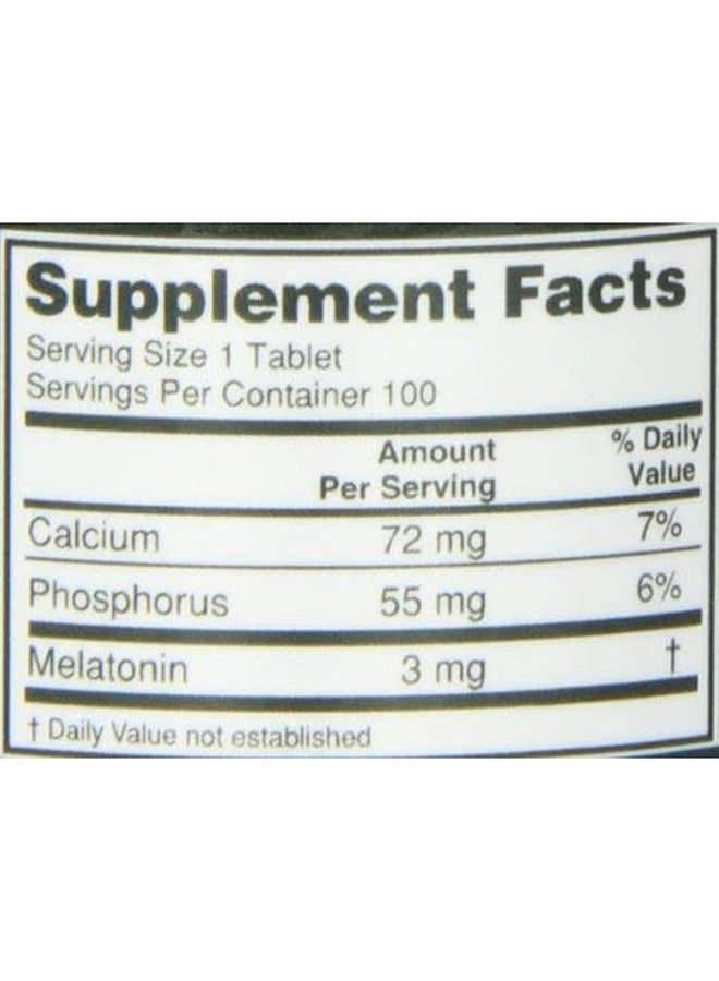 Optimum Nutrition - Melatonin - 100 Tablets - Image 1