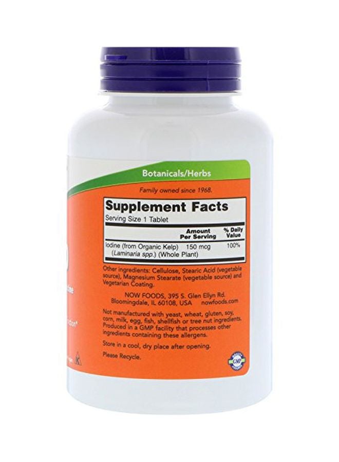 Now Foods Kelp Super Green 150 mcg - 200 Tablets - Image 2