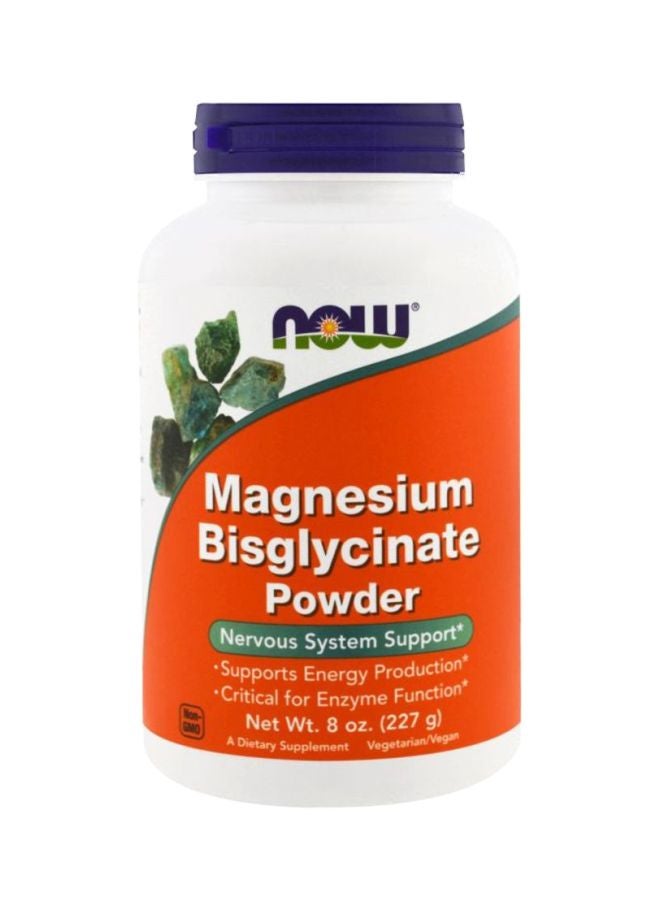 Now Foods Magnesium Bisglycinate Powder Supplement - Image 1