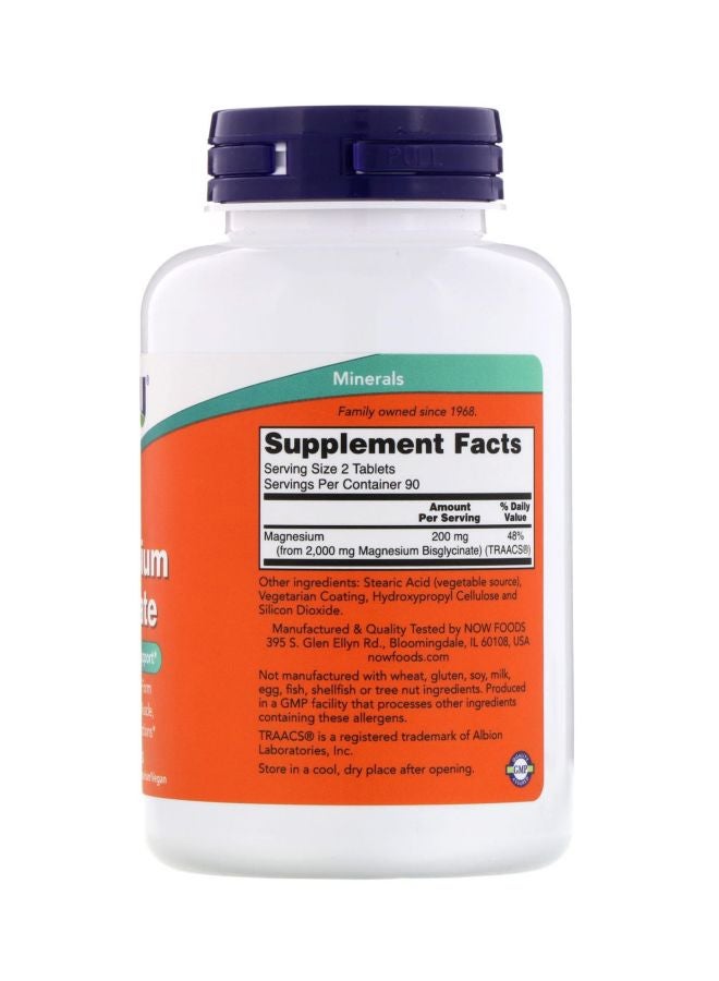 Now Foods Magnesium Bisglycinate Powder Supplement - Image 3