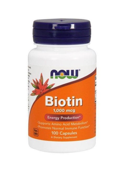 Biotin 1000 Mcg -100 Capsules