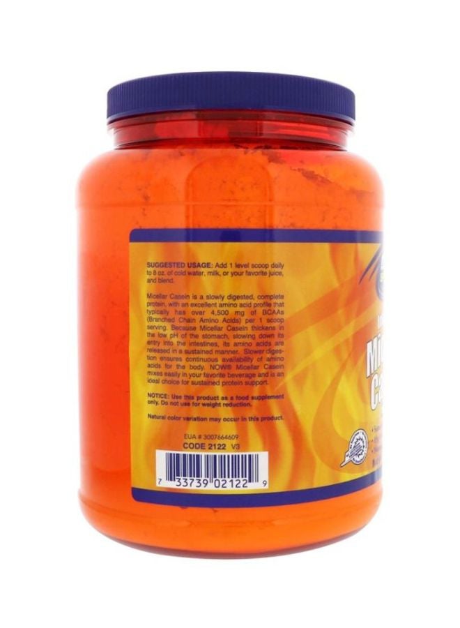 Micellar Casein Instantized Natural Unflavored Dietary Supplement