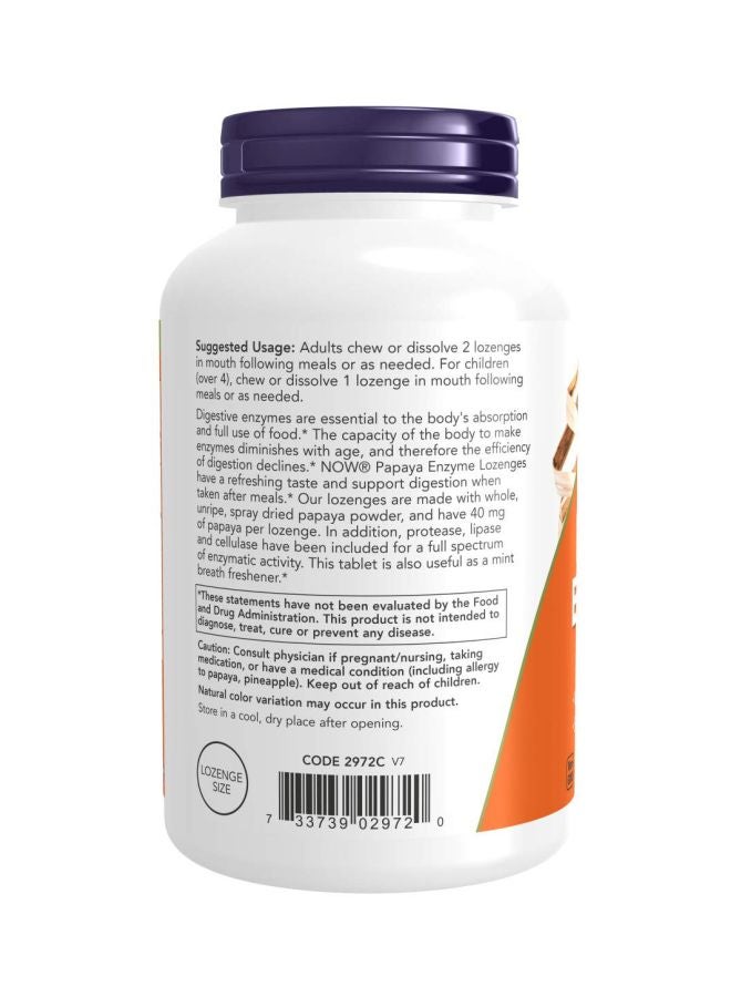 Now Foods Papaya Enzyme Digestive Support Dietary Supplement - 360 Capsules - Image 3