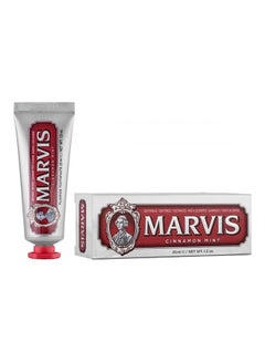 Marvis Cinnamon Mint Toothpaste 25ml  - Image 1