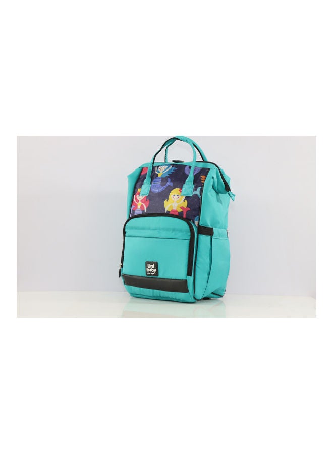 Uni baby Diaper Bag Green Patterned  - Image 2
