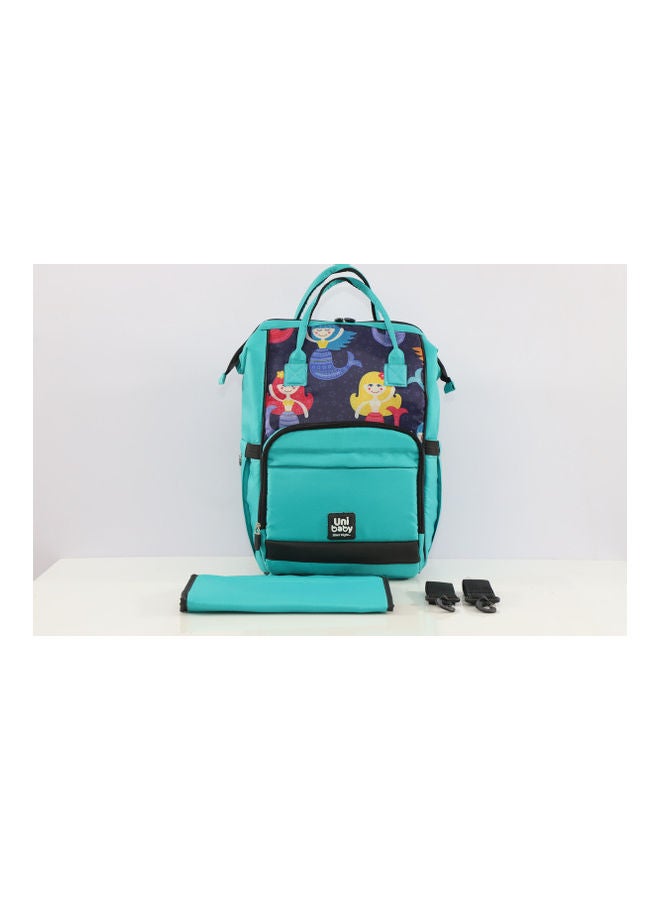Uni baby Diaper Bag Green Patterned  - Image 3