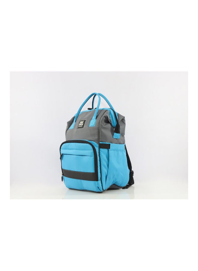 Uni baby Diaper Bag Turquoise/ Grey - Image 2