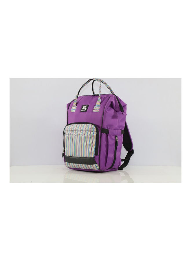 Diaper Bag Purple  Patterned - v1615237791/N45034006A_2