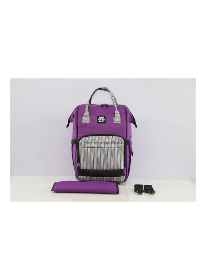 Diaper Bag Purple  Patterned - v1615237791/N45034006A_3