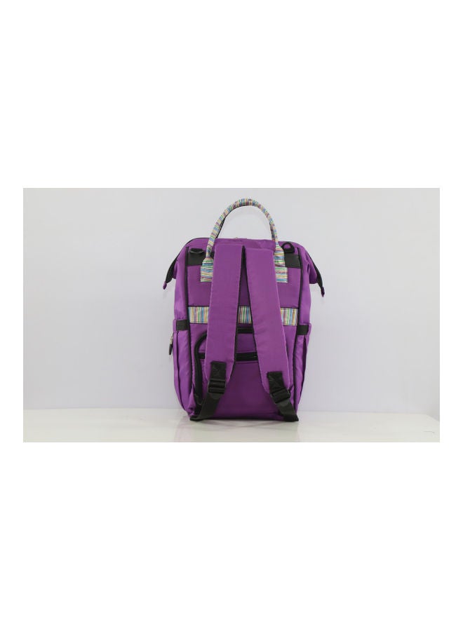 Diaper Bag Purple  Patterned - v1615237791/N45034006A_6