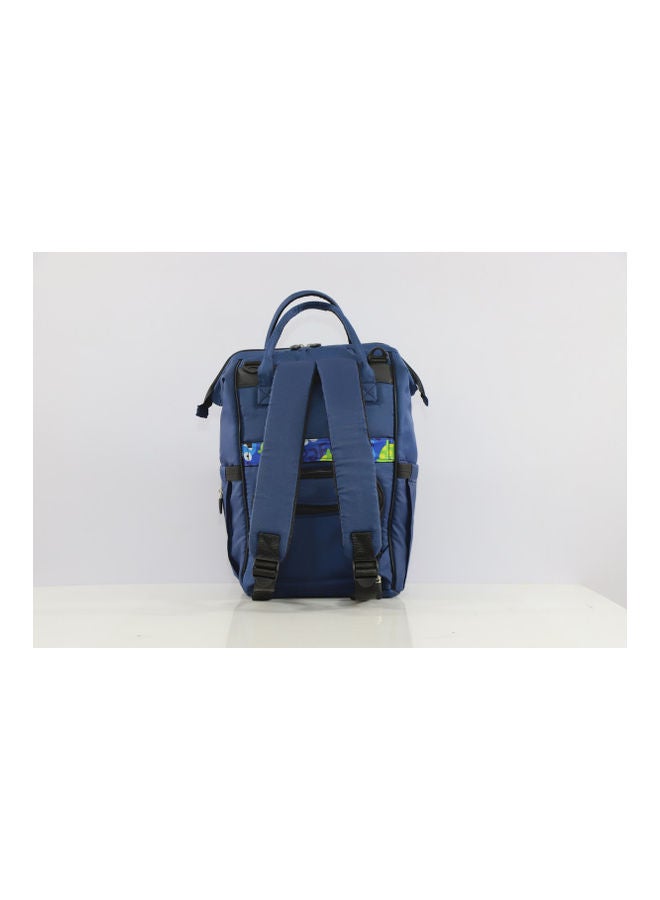 Uni baby Diaper Bag Dark Blue Patterned  - Image 5