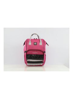 Uni baby Diaper Bag Pink Patterned  - Image 4