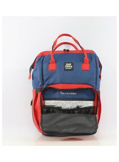 Uni baby Baby Diaper Bag Red/ Dark Blue  - Image 3