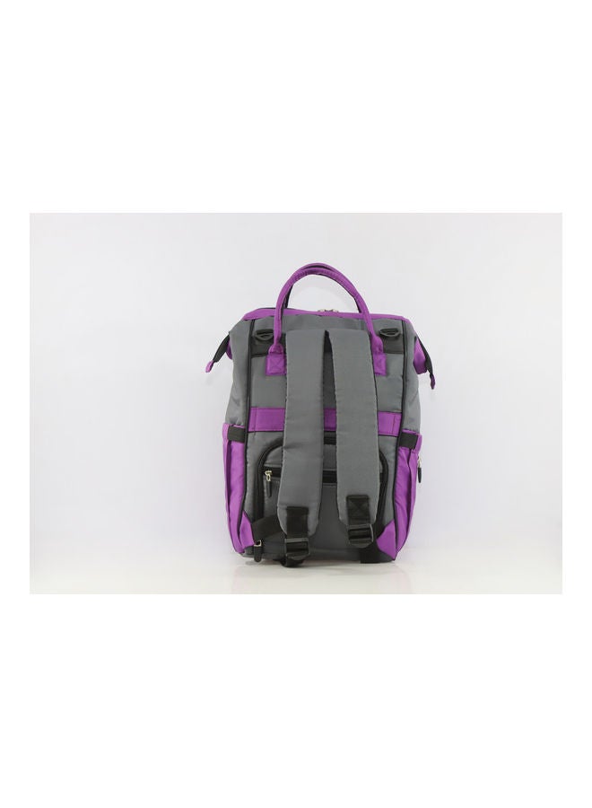 Uni baby Diaper Bag Purple/Grey  - Image 5