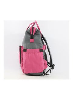 Uni baby Diaper Bag Pink/Grey  - Image 4