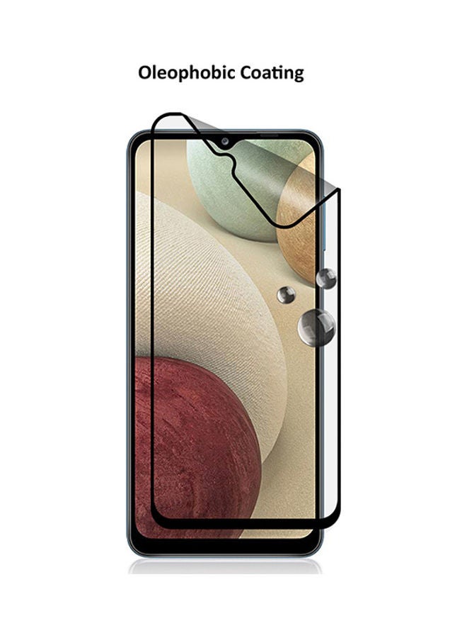 Wtech 9H Hardness  Screen Protector For Samsung Galaxy A12 Clear/Black - Image 5