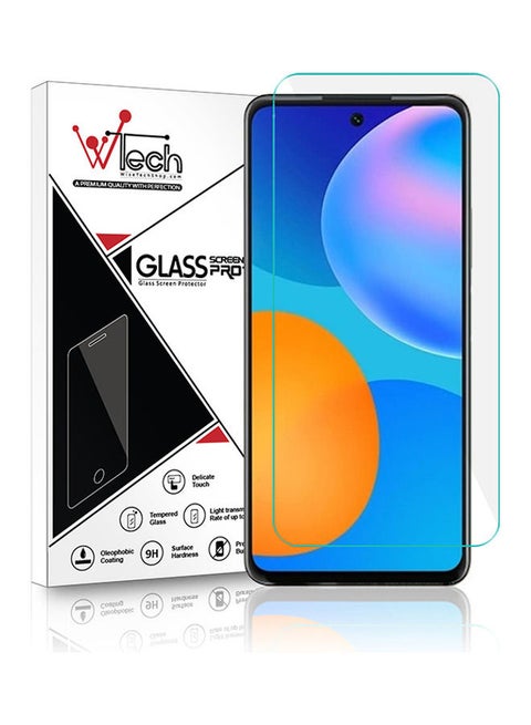 Tempered Glass Screen Protector For Huawei Y7a Clear