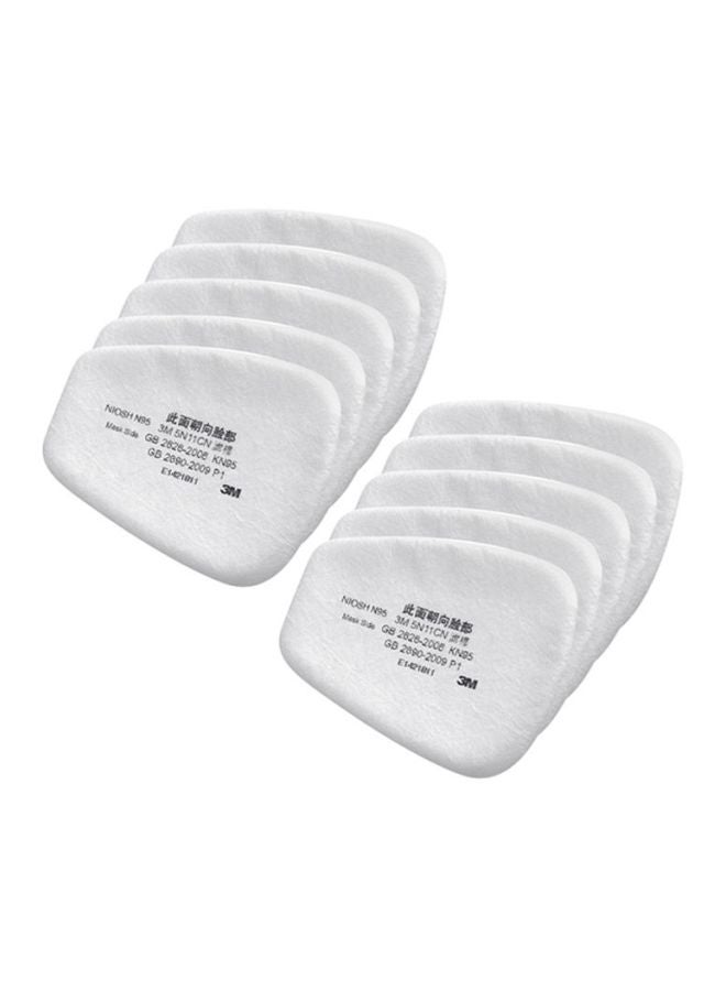 3M Pack Of 10 High Grade Cotton Filter 