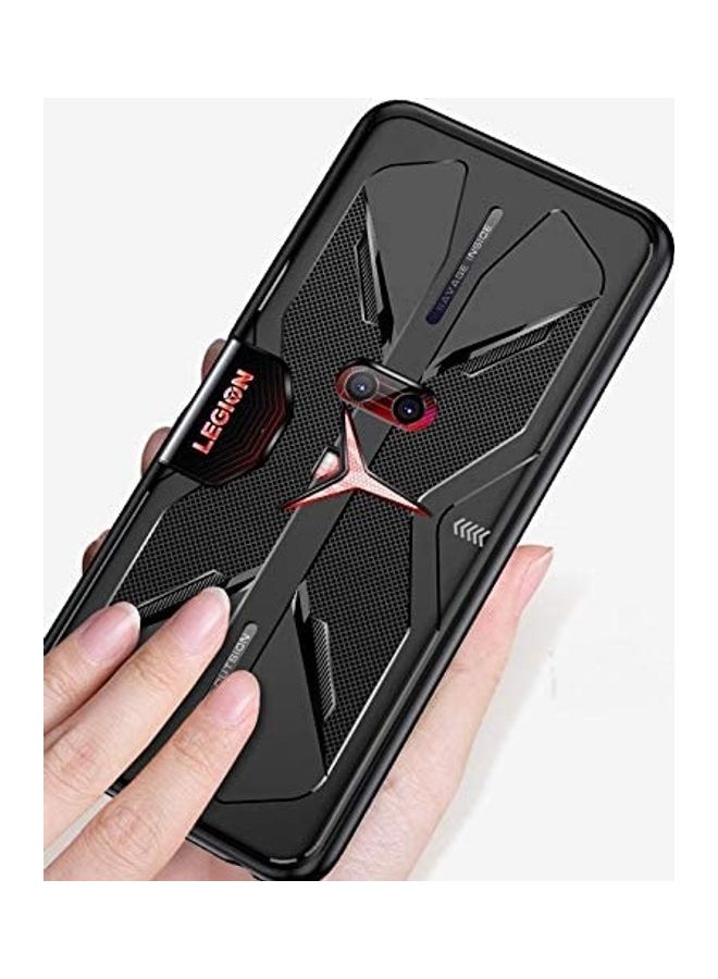 غطاء حماية واق لهاتف لينوفو ليجون برو أسود - Image 2