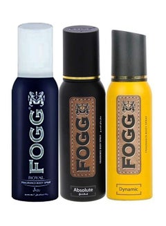 FOGG Set of 3 Body Spray For Men 3 x 120ml  - Image 1