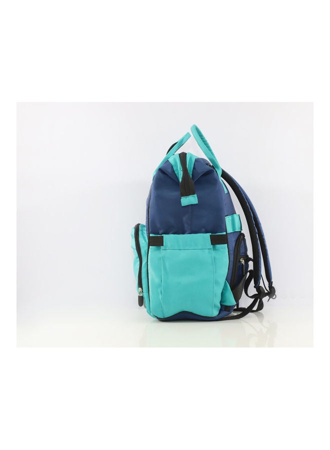 Uni baby Diaper Bag Aqua Green/Dark Blue  - Image 4
