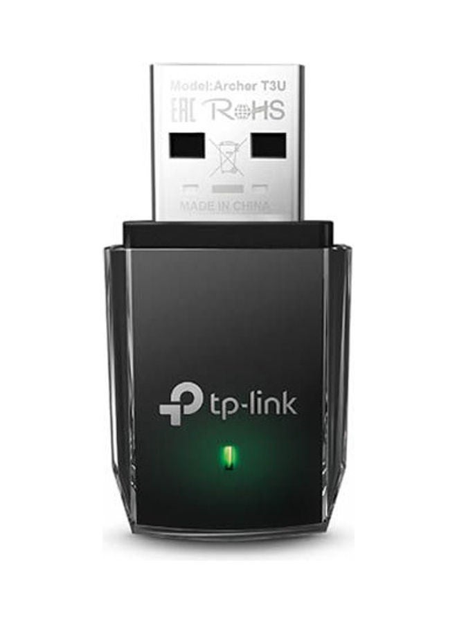 TP-LINK - Mini Wireless MU-MIMO USB Adapter Black/Silver - Image 1