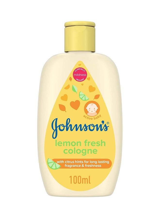 Johnson's Baby Cologne, Lemon Fresh, 100ml  - Image 1