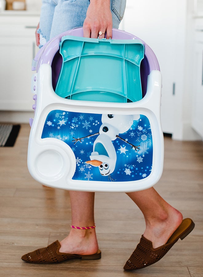 the FIRST years - 3 In 1 Frozen Baby Booster Seat, Non Slip Feet, Multicolour, Y11518 - Image 1