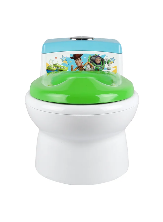 the FIRST years Toy Story Potty Training Seat - White/Green/Blue