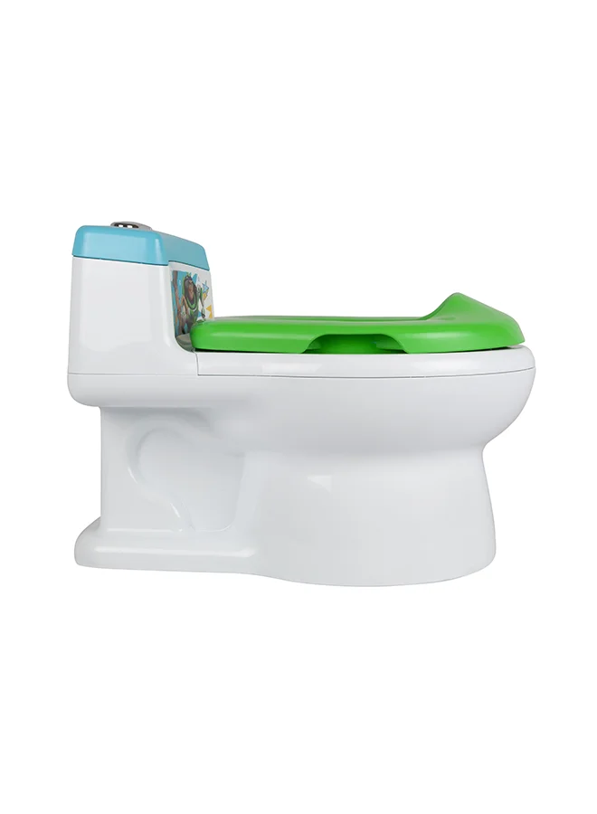 the FIRST years Toy Story Potty Training Seat - White/Green/Blue