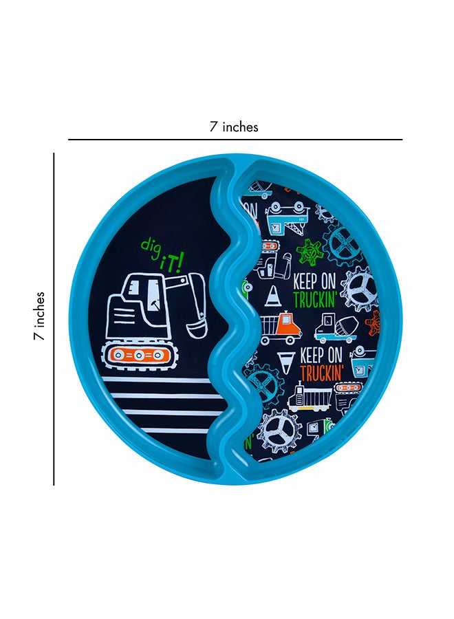 the FIRST years - Truck Printed Feeding Plate - Image 1