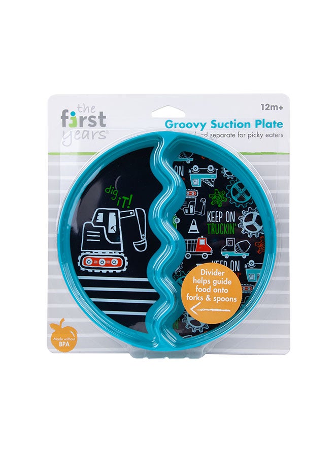the FIRST years - Truck Printed Feeding Plate - Image 1