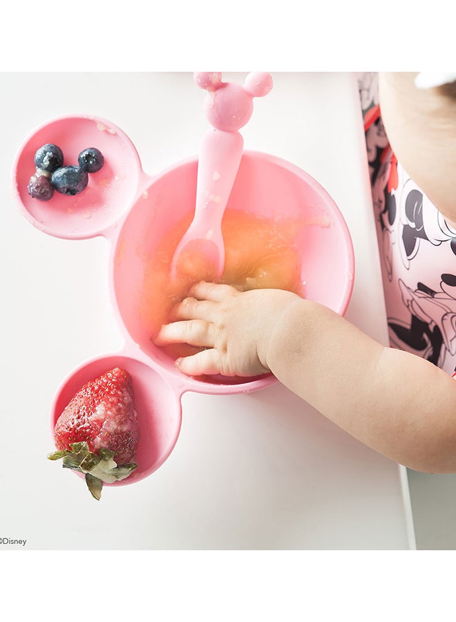 BUMKiNs - Minnie Mouse Pink First Feeding Set - Image 1