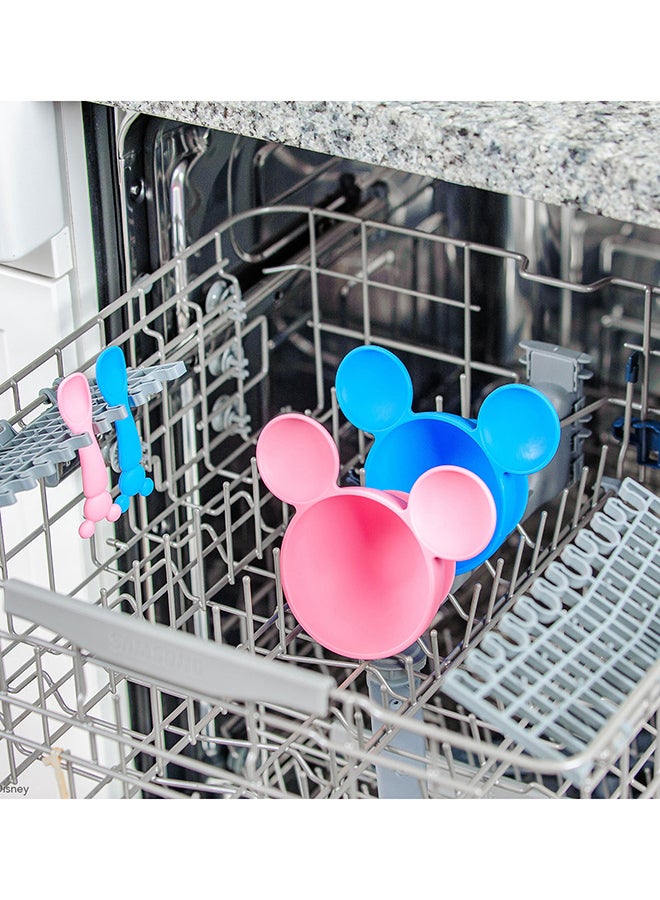 BUMKiNs - Minnie Mouse Pink First Feeding Set - Image 1